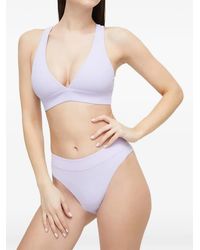 Casall - V-Neck Crossover-Strap Bikini Top - Lyst