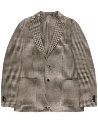 Incotex - Houndstooth Blazer - Lyst