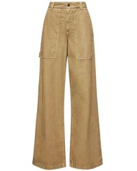 Moncler - Utility Wide-Leg Trousers - Lyst