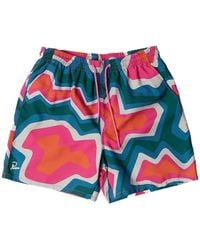 by Parra - Gem Stones Swim Shorts - Lyst