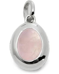 Monica Vinader - October Birthstone Curb-Chain Necklace - Lyst