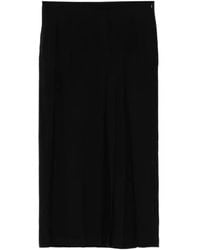 Yohji Yamamoto - Gabardine Maxi Skirt - Lyst