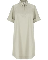 Peserico - Midi-Blousejurk - Lyst