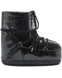 Moon Boot - Icon Low Snowboots Met Glitter - Lyst
