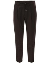 Herno - Pantalones Ajustados Con Cordones - Lyst