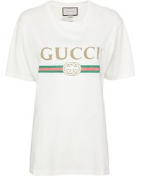 Gucci - Oversize T-shirt With Logo - Lyst
