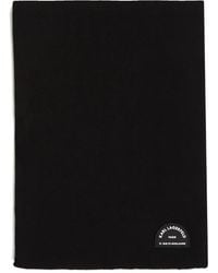 Karl Lagerfeld - ロゴパッチ スカーフ - Lyst