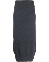 Barrie - High-Waisted Knit Skirt - Lyst