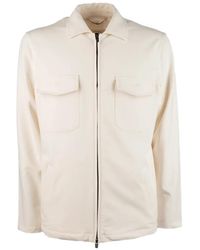 KIRED - Pocket-Detail Zip-Up Shirt Jacket - Lyst