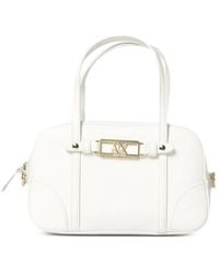 ARMANI EXCHANGE - Logo-Plaque Shoulder Bag - Lyst