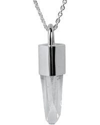Parts Of 4 - Sterling Talisman Lemurian Quartz Necklace - Lyst