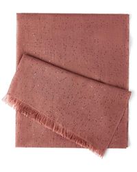 Brunello Cucinelli - Bufanda De Cachemir Y Seda - Lyst