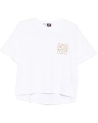 Loewe - Paula's Ibiza Logo Cotton T-Shirt - Lyst