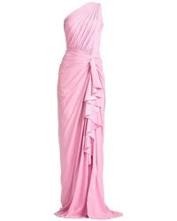 Tadashi Shoji - Lena One-Shoulder Ruffled Gown Dress - Lyst