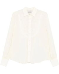 ERMANNO FIRENZE - Camicia Con Ricamo - Lyst