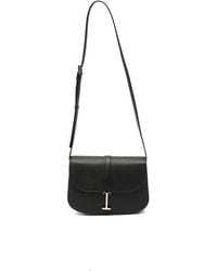 Tom Ford - T-Clasp Grained Leather Shoulder Bag - Lyst