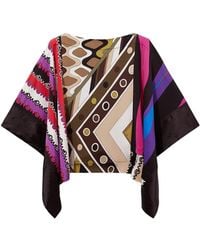 PUCCI - Kaftan Mit Patchwork-Print - Lyst