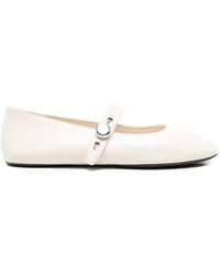 Tory Burch - Romy Leather Ballets - Lyst