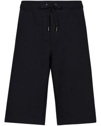 Dolce & Gabbana - Pantalones cortos de chándal con parche del logo - Lyst