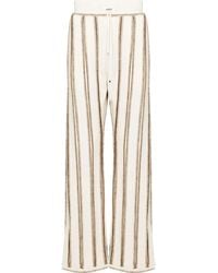 Amiri - Flared Striped Track Pants - Lyst