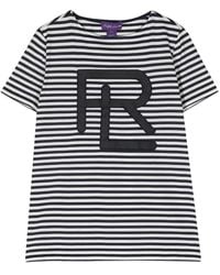 Ralph Lauren - T-Shirt A Righe - Lyst