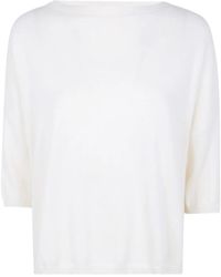 Ma'ry'ya - Boat-Neck Sweater - Lyst