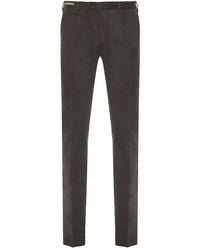 Corneliani - Pressed-Crease Straight-Leg Trousers - Lyst
