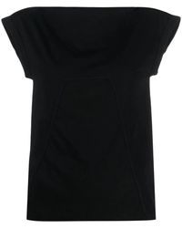 Rick Owens - Sleeveless Cotton Top - Lyst