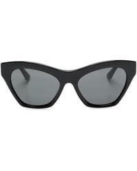 Burberry - Logo-Lettering Cat-Eye Sunglasses - Lyst