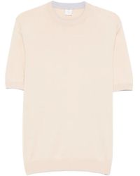 Eleventy - T-Shirt À Encolure Ronde - Lyst