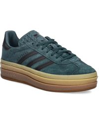 adidas gazelle silver green womens adidas Gazelle Bold 'Black/ White' 7 main image 1