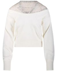 GIUSEPPE DI MORABITO - Embellished Sweater - Lyst