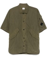 C.P. Company - Hemdjacke Mit Linsen-Detail - Lyst