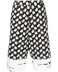 Etro - Bermuda Shorts Met Paisley-Print - Lyst