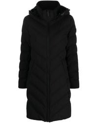 MICHAEL Michael Kors - Chevron-quilted Hooded Jacket - Lyst