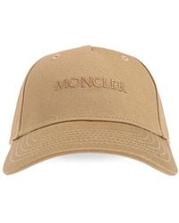 Moncler - Baseballkappe Mit Logo-Stickerei - Lyst