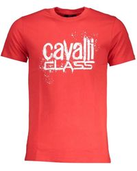 Roberto Cavalli - Spray-Paint Logo-Print T-Shirt - Lyst