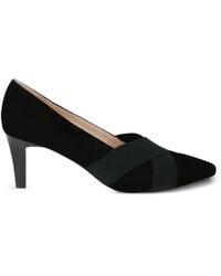Peter Kaiser - Elastic Strap Suede Pumps - Lyst