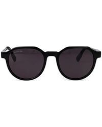 Lacoste - Geometric-Frame Sunglasses - Lyst