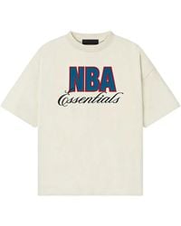 Fear Of God - Nba Logo-Print T-Shirt - Lyst