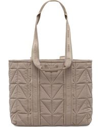BOSS - Quilted Logo-Patch Tote Bag - Lyst