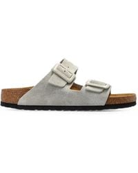 Birkenstock - Arizona Buckle Suede Sandals - Lyst