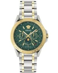 Versace - Galaxy Moonphase 44Mm Watch - Lyst