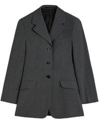 Jil Sander - Poplin Wool Blazer - Lyst