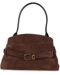 Marc Jacobs - The Dakota Suede Shoulder Bag - Lyst