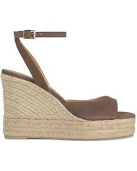 Castañer - Ankle-Strap Wedge Sandals - Lyst