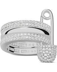 Apm Monaco - Anillo Morse Con Imperdible - Lyst