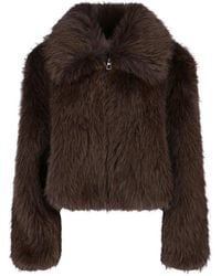Frankie Shop - Hope Faux-Fur Jacket - Lyst