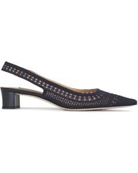 Arteana - Crochet-Knit Pointed-Toe Sandals - Lyst