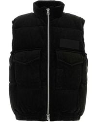 Sacai - Corduroy Padded Vest - Lyst